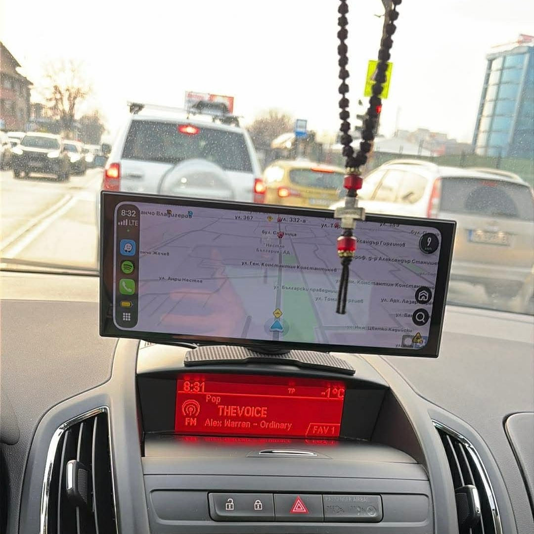 PerglotScreen UltraHD (Modèle 2026) - Écran multimédia portable pour voiture - Regardez YouTube, la TV, des films et des séries en déplacement