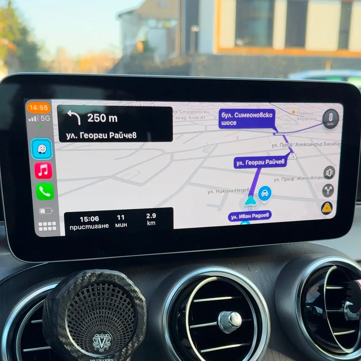 Bluetooth адаптер за Android Auto и Apple CarPlay PERGLOT STORE