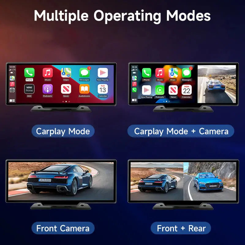 10.26-инчов тъчскрийн екран със CarPlay и Android Auto, става за всички коли! PERGLOT Bulgaria